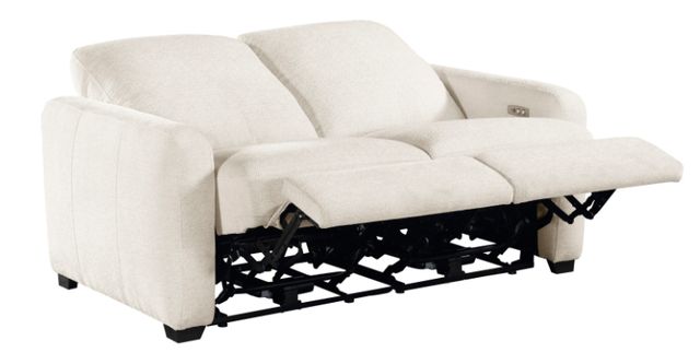 Homelegance® Vera Beige Power Double Reclining Loveseat-3
