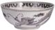 A & B Home 2-Piece Black/White Dorete Nested Decorative Bowl Set-2