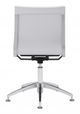 Zuo® Glider White Conference Office Chair-3