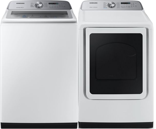 Samsung White Laundry Pair-0