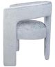 Jofran Inc. Gwen Blue Upholstered Dining Arm Chair-3