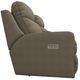La-Z-Boy® Emmons Brindle Power Reclining Console Loveseat with Headrest-3