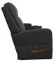La-Z-Boy® Finley Onyx Leather Manual Wall Reclining Loveseat with Console-3