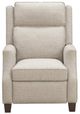 BarcaLounger® Nixon Linen-Gray Power Recliner-1