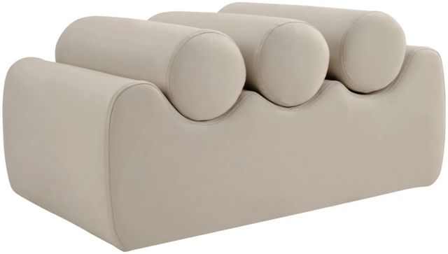 Meridian Furniture Rumble Taupe Leather Bench-0