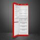 Réfrigérateur à congélateur inférieur de 24 po SMEG® de 11.7 pi³ - Rouge-1