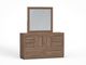 Dusty Dresser and Mirror Set-0
