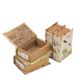 A & B Home 4-Piece Blue/Green/Orange/White Book Box Set-4