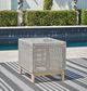 Signature Design by Ashley® Seton Creek Gray Aluminum/Resin Outdoor End Table-4