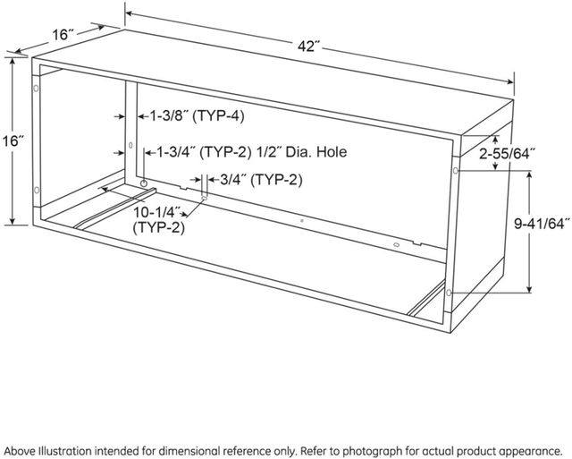 GE Zoneline® Quick Snap Wall Sleeve-4
