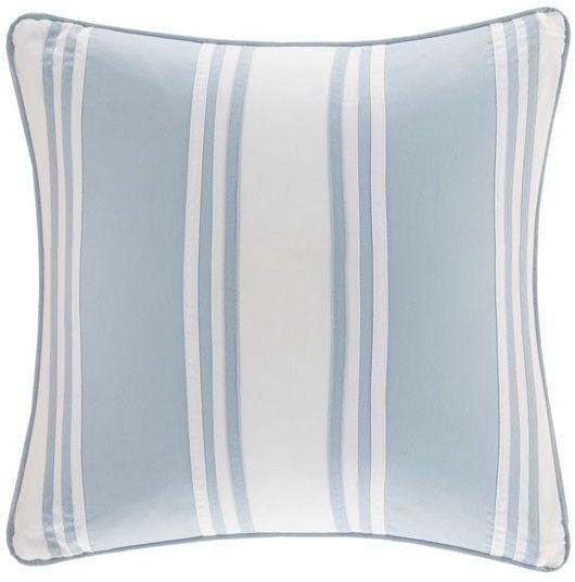 Olliix by Harbor House White Crystal Beach Pieced Square Pillow-0