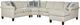 Craftmaster® Customizable M9 124" Sectional-0