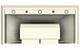 Vent-A-Hood® 42" Biscuit Euro Style Wall Mounted Range Hood-2