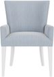 Riverside Furniture Rosalie 2-Piece Blue/White Caps Upholstered Dining Arm Chair Set-3