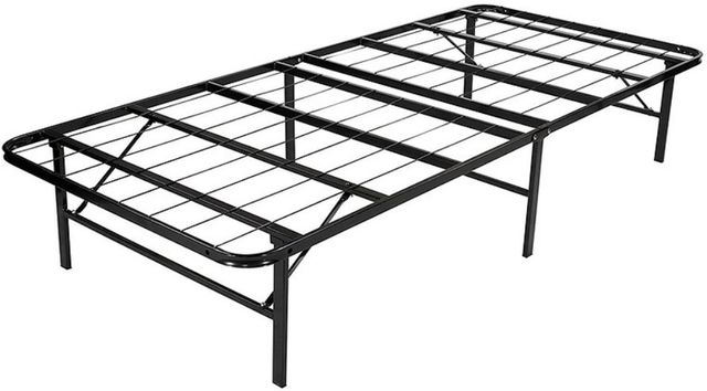 IFDC Black King Folding Cot Bed-0
