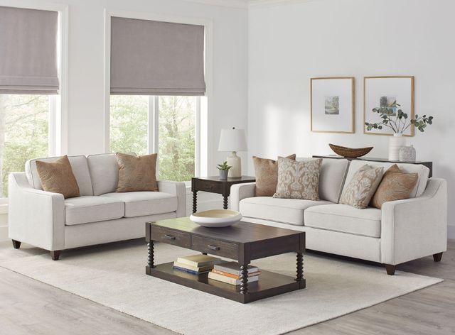 Coaster® Christine 2-Piece Beige Living Room Set-1