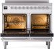 Ilve® Nostalgie II Series 40" Custom RAL Color Pro Style Induction Range-1