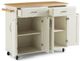 homestyles® Dolly Madison Off-White Kitchen Cart-1