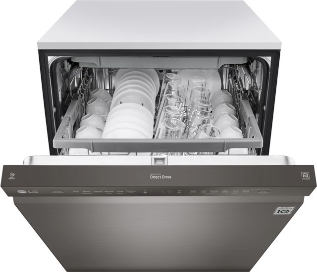 LG 24” Black Stainless Steel Built In Dishwasher-2