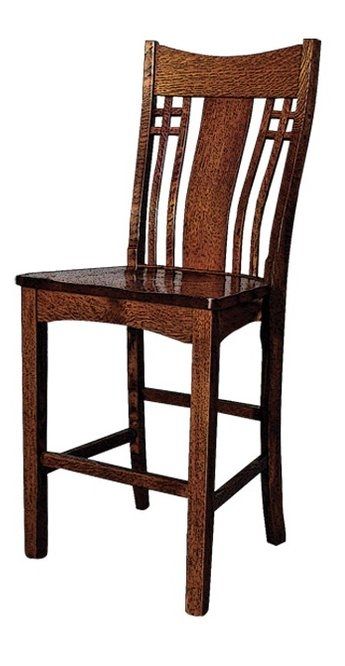 Door County Larson Mission Stationary Stool 30"-0