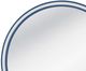 Bassett Mirror Straits Bright Blue/White Wall Mirror-3