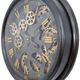 YHD Paris Black/Gold Gear Clock-1