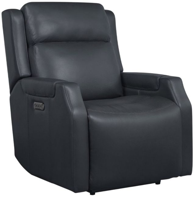 Hooker® Furniture MS Nelson Salvo Denim Power Recliner with Power Headrest and Lumbar-0