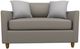 Best® Home Furnishings Customizable Bayment Leather Twin Sleeper Chair with Honey Birch Legs-1