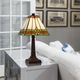 Cal® Lighting & Accessories Tiffany Dark Bronze/Green/Yellow Accent Lamp-3