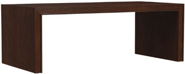 Flexsteel® Waterfall Walnut Brown Rectangular Coffee Table-0