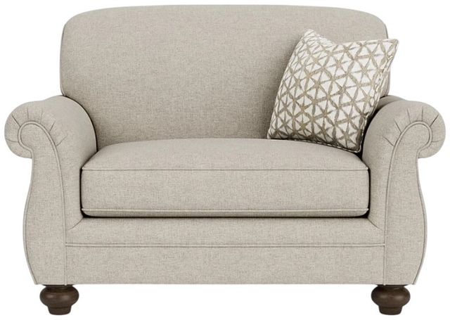 Flexsteel® Winston Silver Driftwood Chair and a Half-1