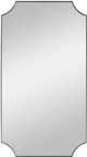 Uttermost® Lennox Satin Black Mirror-0