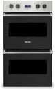 Viking® 5 Series 30" Cast Black Professional Built In Double Electric Select Wall Oven-0