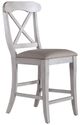 Liberty Furniture Ocean Isle Antique White/Gray Upholstered Counter Chair-0
