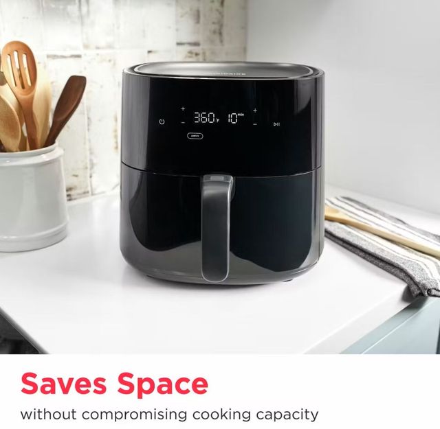 Frigidaire® 5.3 Quart Black Air Fryer-4