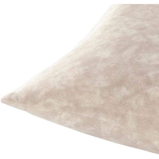Surya Collins Cream 20"x20" Toss Pillow with Polyester Insert-1