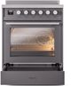 Ilve® Professional Plus II 30" Graphite Matte Pro Style Induction Range-4