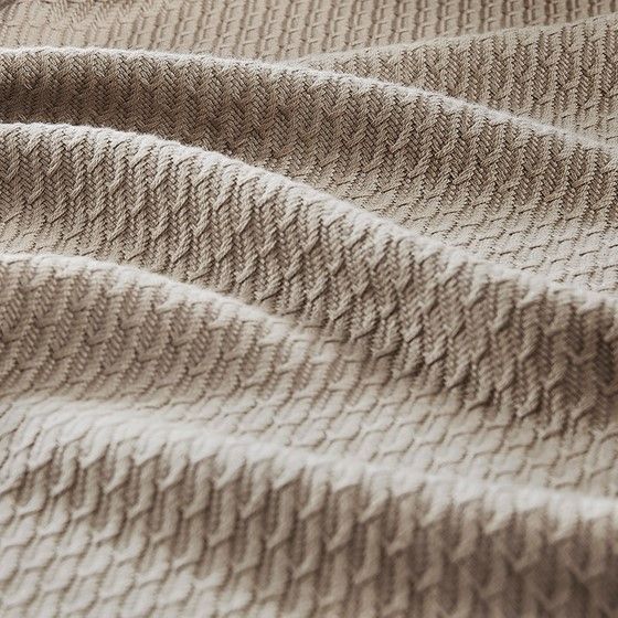 Olliix by Madison Park 100% Certified Egyptian Cotton Khaki King Blanket-2