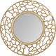 Miroir mural Westinghouse, plaqué or, Renwil®-0
