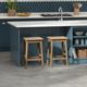 Emerald Home Selma 2-Piece Natural Wheat Barstool Set-1