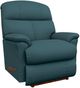 La-Z-Boy® Reed Arctic Blue Leather Manual Rocking Recliner-0