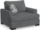 Charisma™ Willow Chambray Extra Large Chair-0
