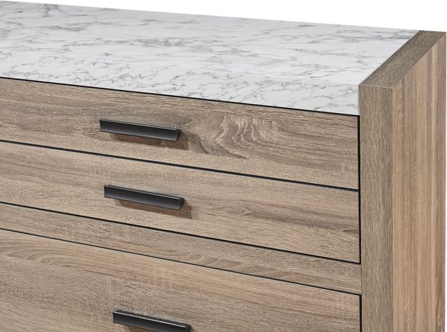 Crown Mark Tilston Light Brown Dresser-3