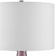 Currey & Company Optimist Off-White/Purple Table Lamp-2