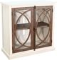 Sunny Designs™ Pasadena Buckskin/Marble White Accent Cabinet-0