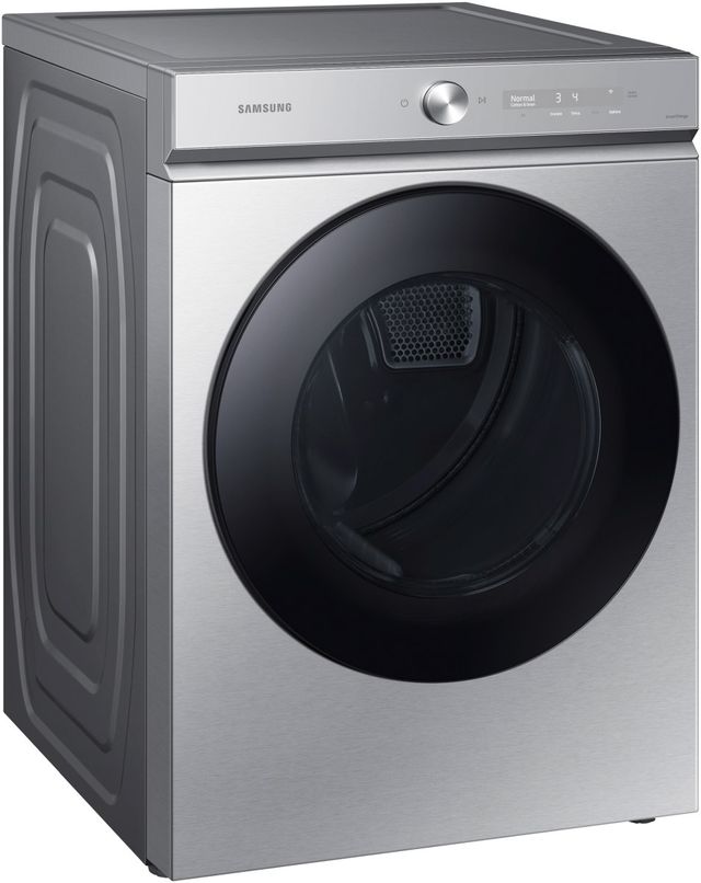 Samsung Bespoke 8700 Series 7.6 Cu. Ft. Silver Steel Front Load Electric Dryer-2