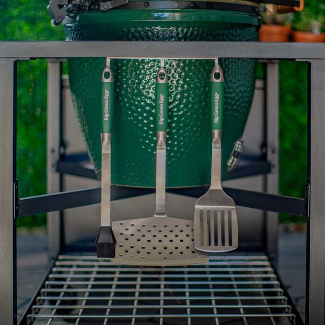 Big Green Egg® Stainless Steel Custom BBQ Tool Set-1