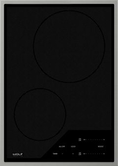 Wolf® 15" Stainless Steel Transitional Induction Cooktop