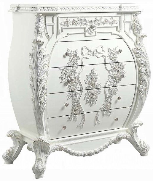 ACME Furniture Vanaheim Antique White Chest-0