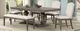American Wholesale Furniture Victoria 6-Piece Oak/White Dining Table Set-4